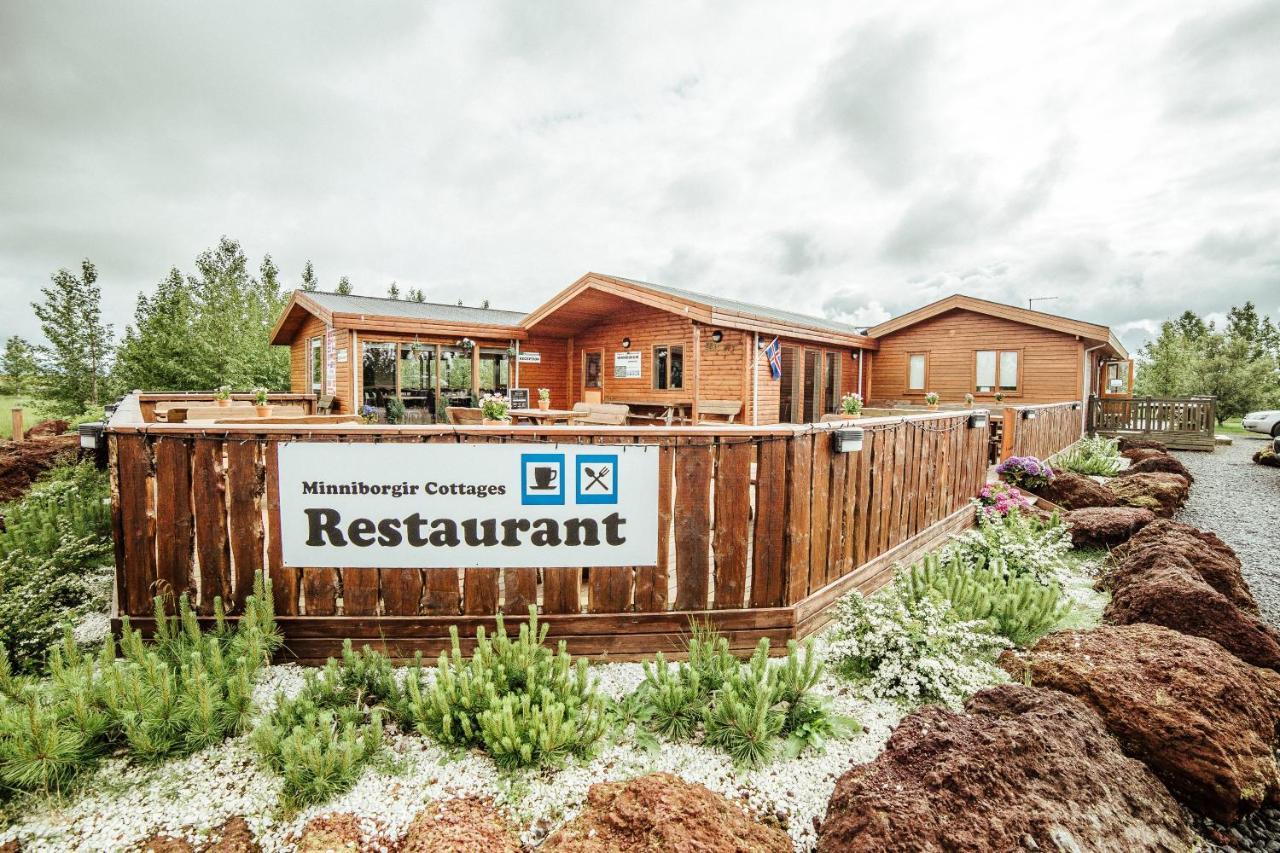 Minniborgir Cottages & Restaurant Selfoss Zewnętrze zdjęcie